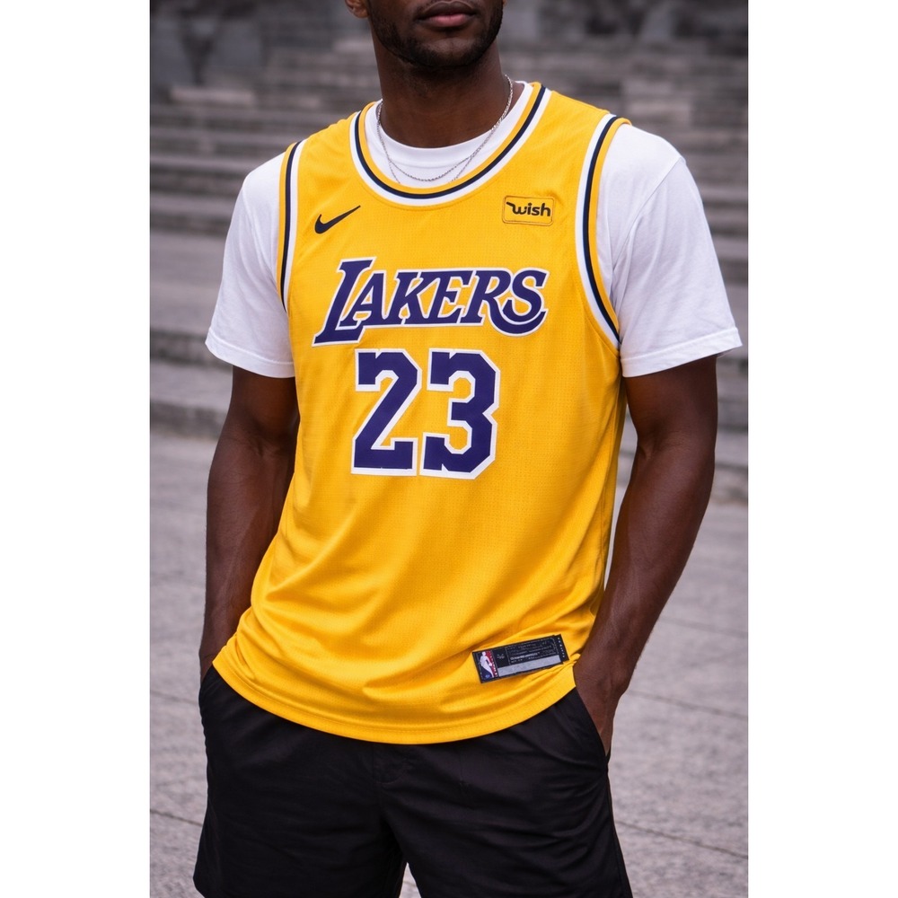 NEW Nike LeBron James Los Angeles Lakers Swingman Jersey Men's XXL Basketball